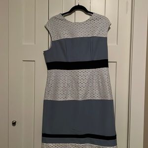 Ladies knee length dress.